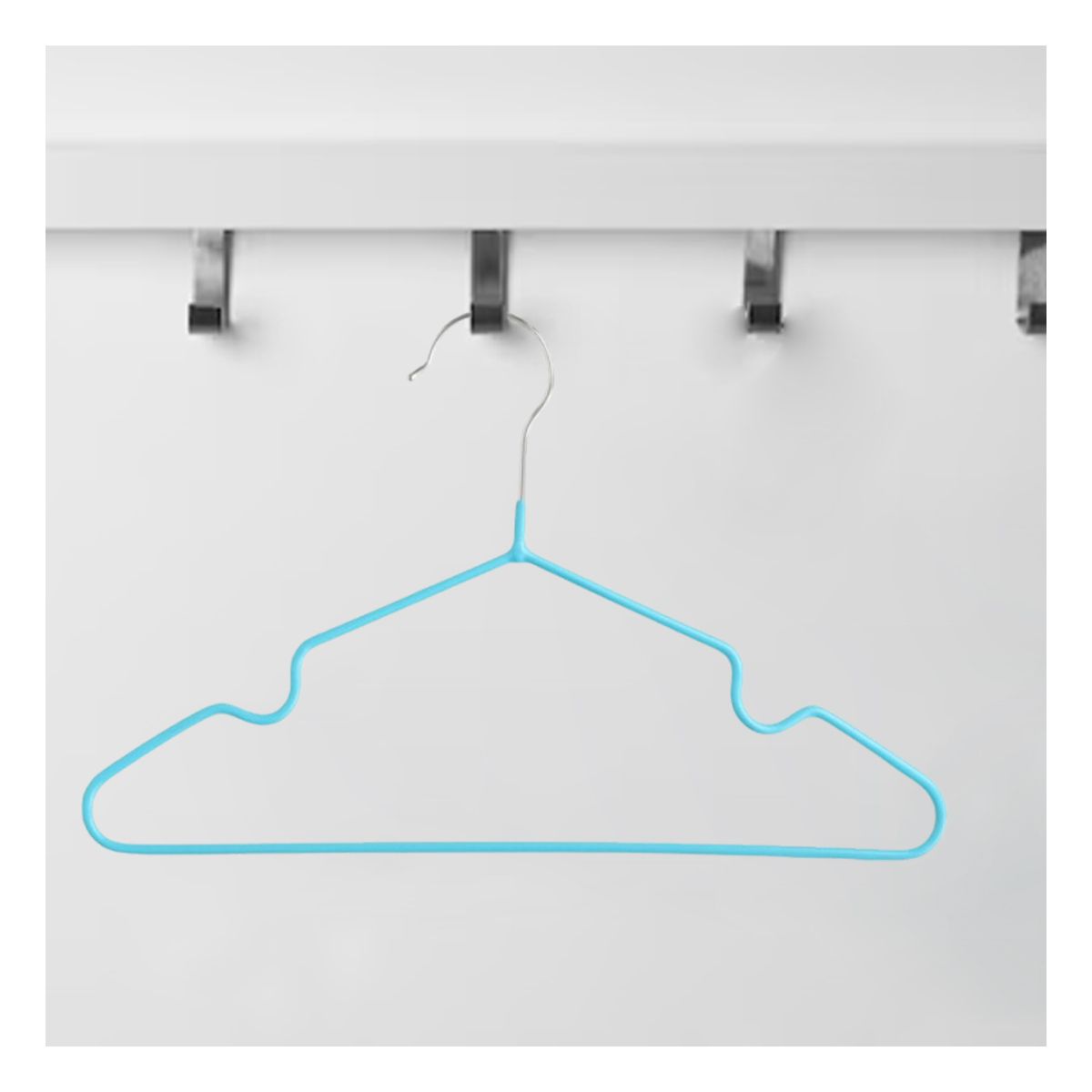 GENERICO - Pack3 Conjunto para Prendas en Celeste Y+Regalo Stickers