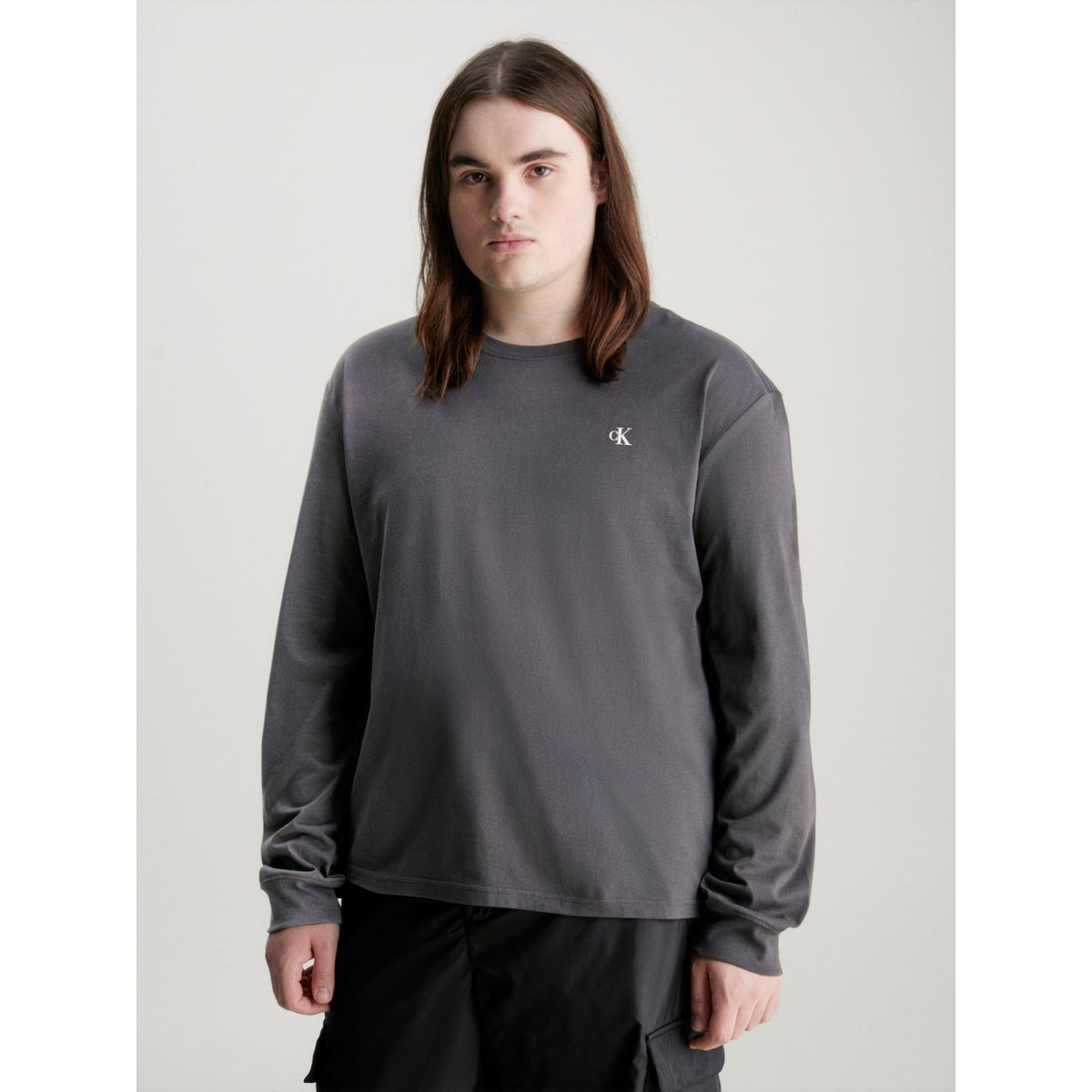 CALVIN KLEIN - CAMISETA INSTITUTIONAL LS GRAPHIC TEE