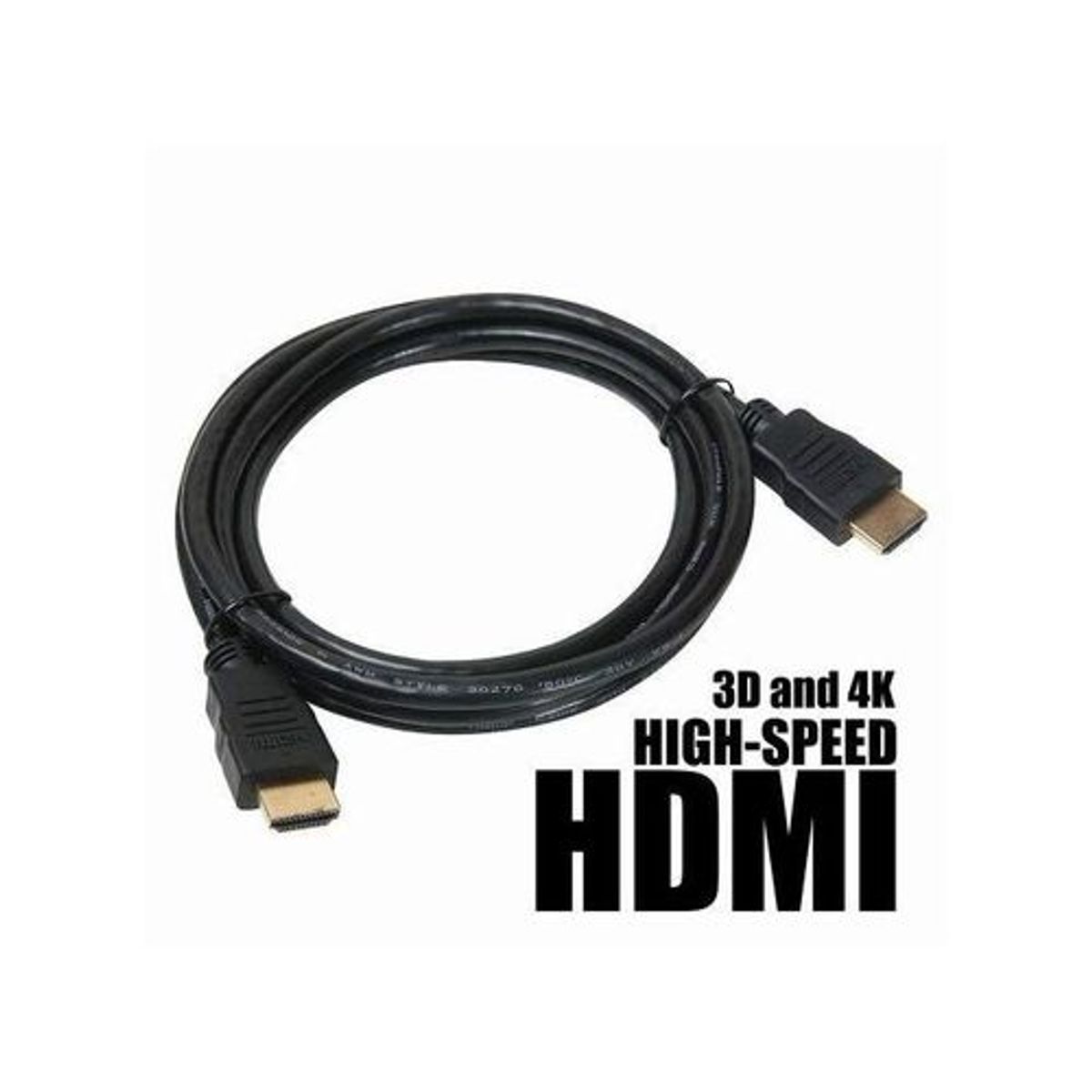 OEM - Cable HDMI Alta Velocidad 2m con Ethernet 8K HDR Negro
