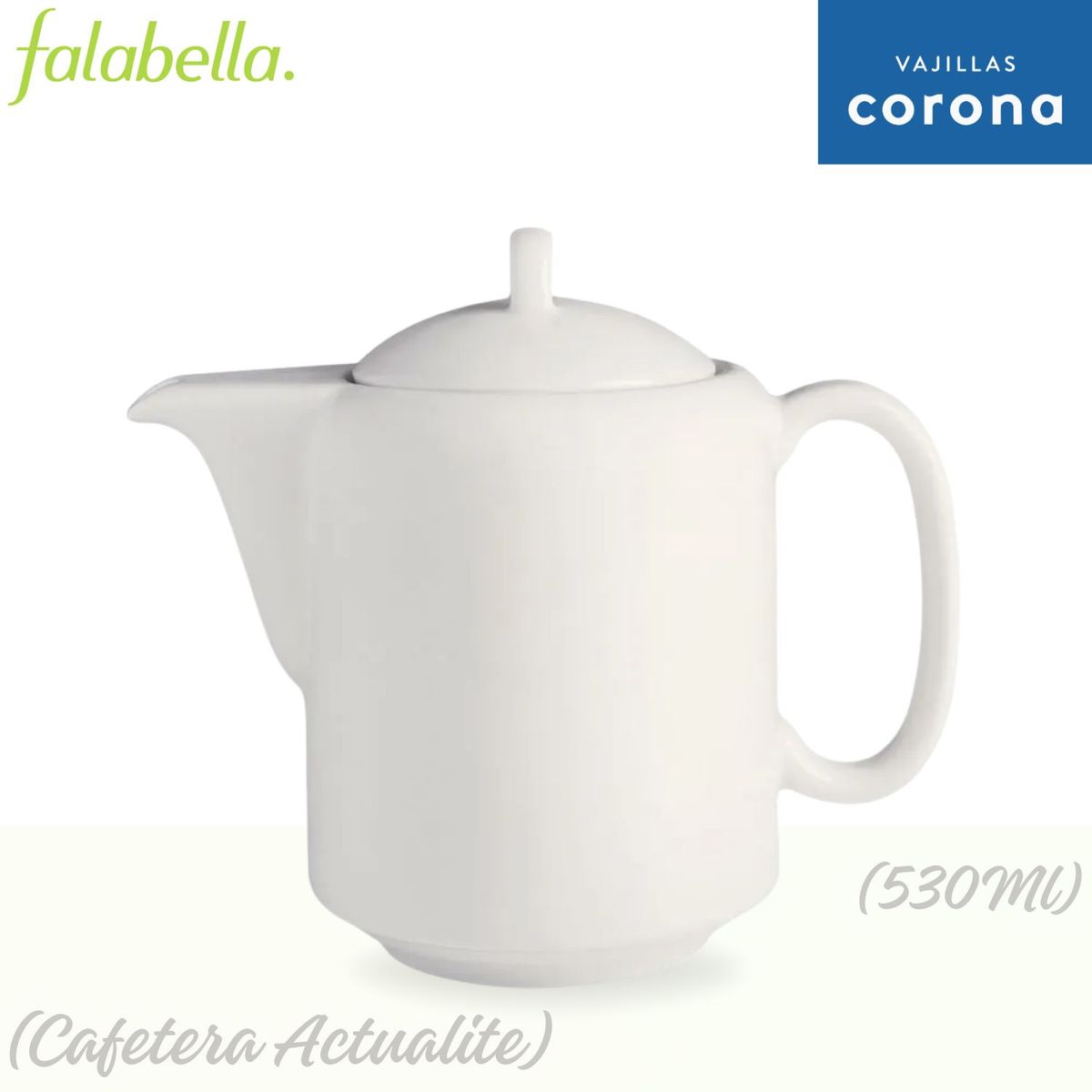 CORONA - Cafetera 530cc Actualite Blanco