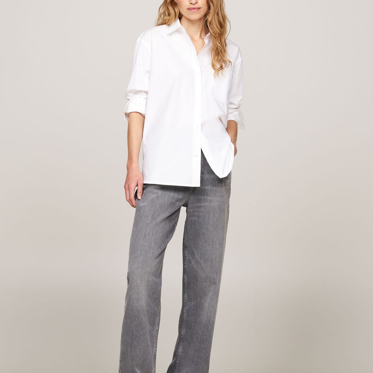 TOMMY HILFIGER - JEAN RELAXED STRAIGHT HW GER