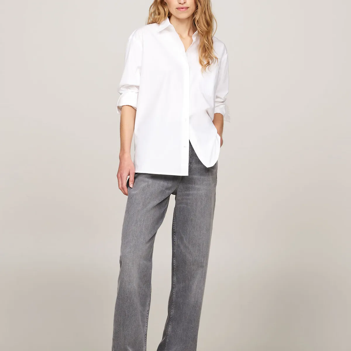 TOMMY HILFIGER - JEAN RELAXED STRAIGHT HW GER