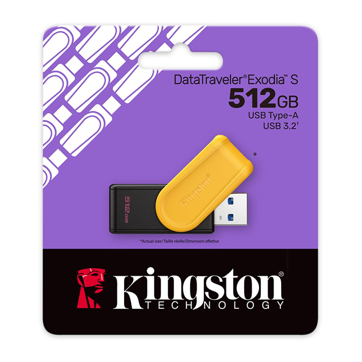 KINGSTON - MEMORIA USB 512 GB KINGSTON DATATRAVELER EXODIA S