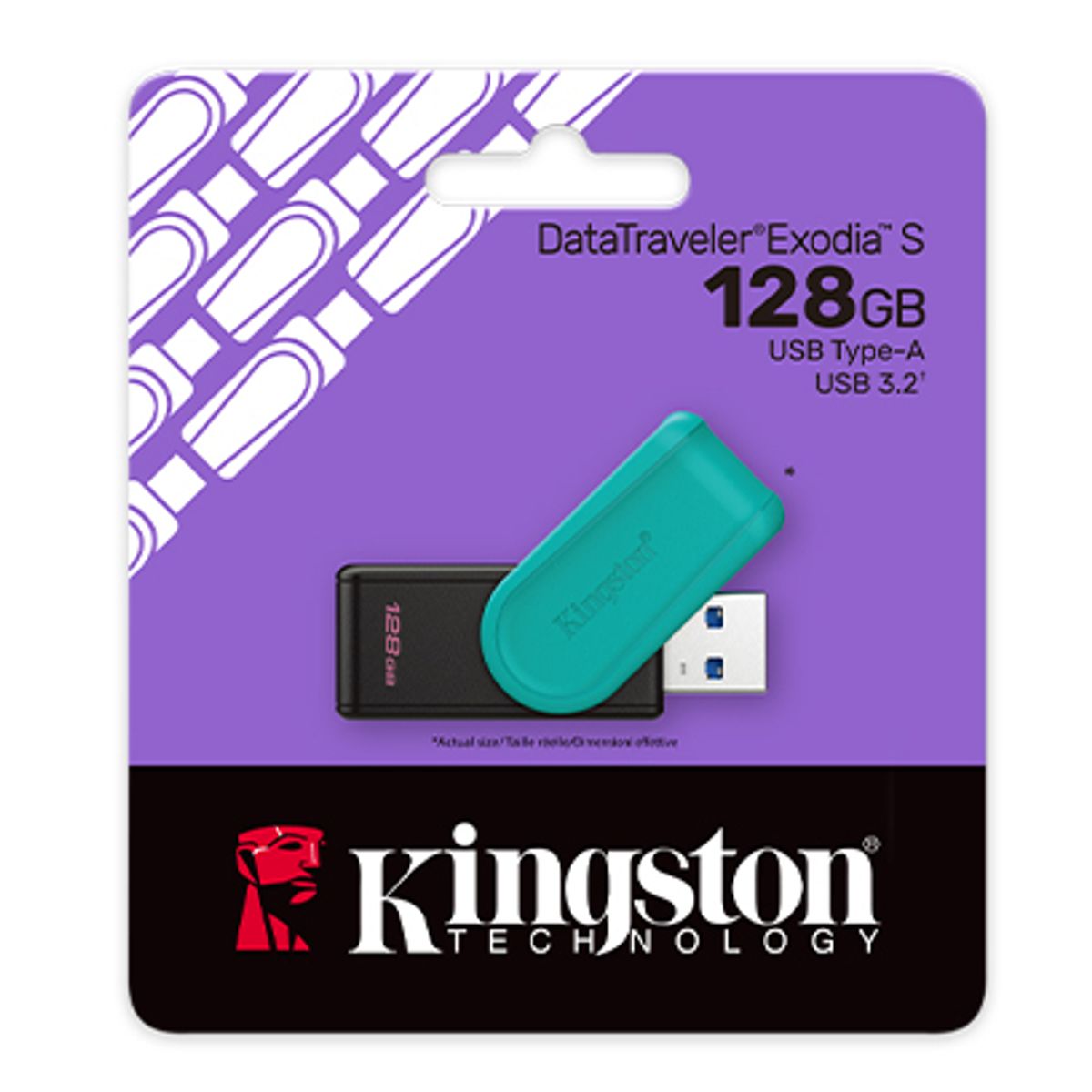 KINGSTON - MEMORIA USB 128 GB KINGSTON DATATRAVELER EXODIA S