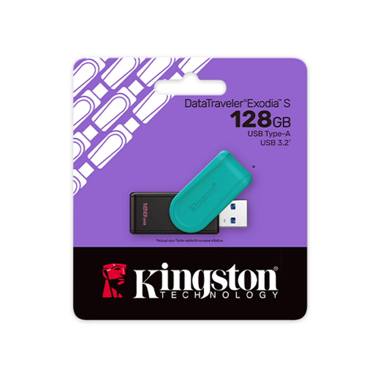 KINGSTON - MEMORIA USB 128 GB KINGSTON DATATRAVELER EXODIA S