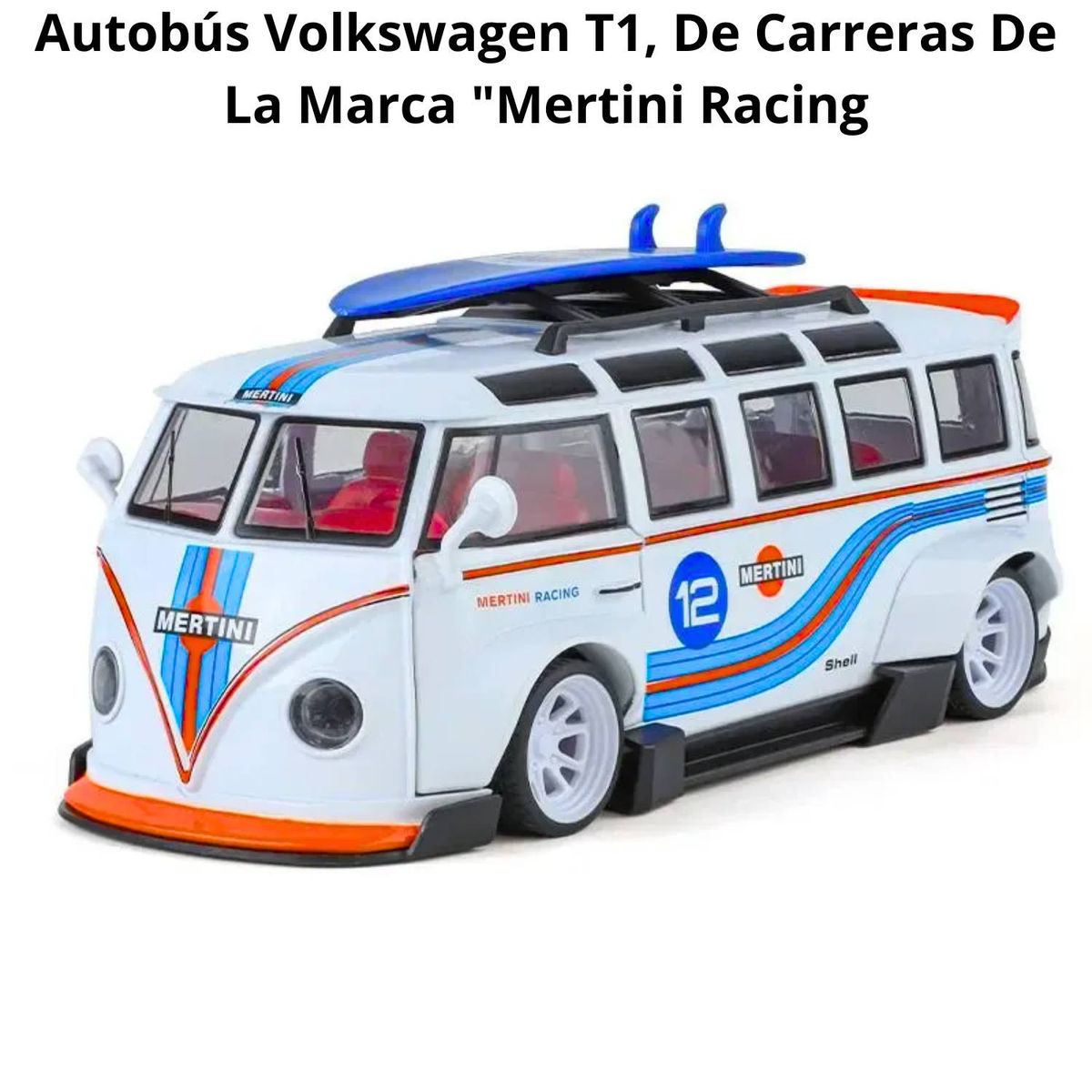 GENERICO - Colección Volkswagen T1 De Carrera De Marca Mertini Racing