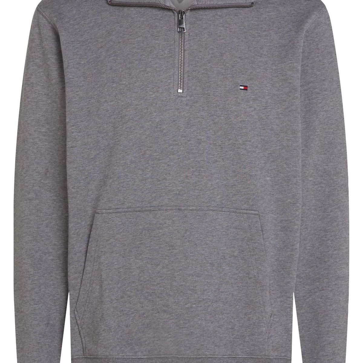 TOMMY HILFIGER - SWEATSHIRT ESSENTIAL TERRY 1/4 ZIP