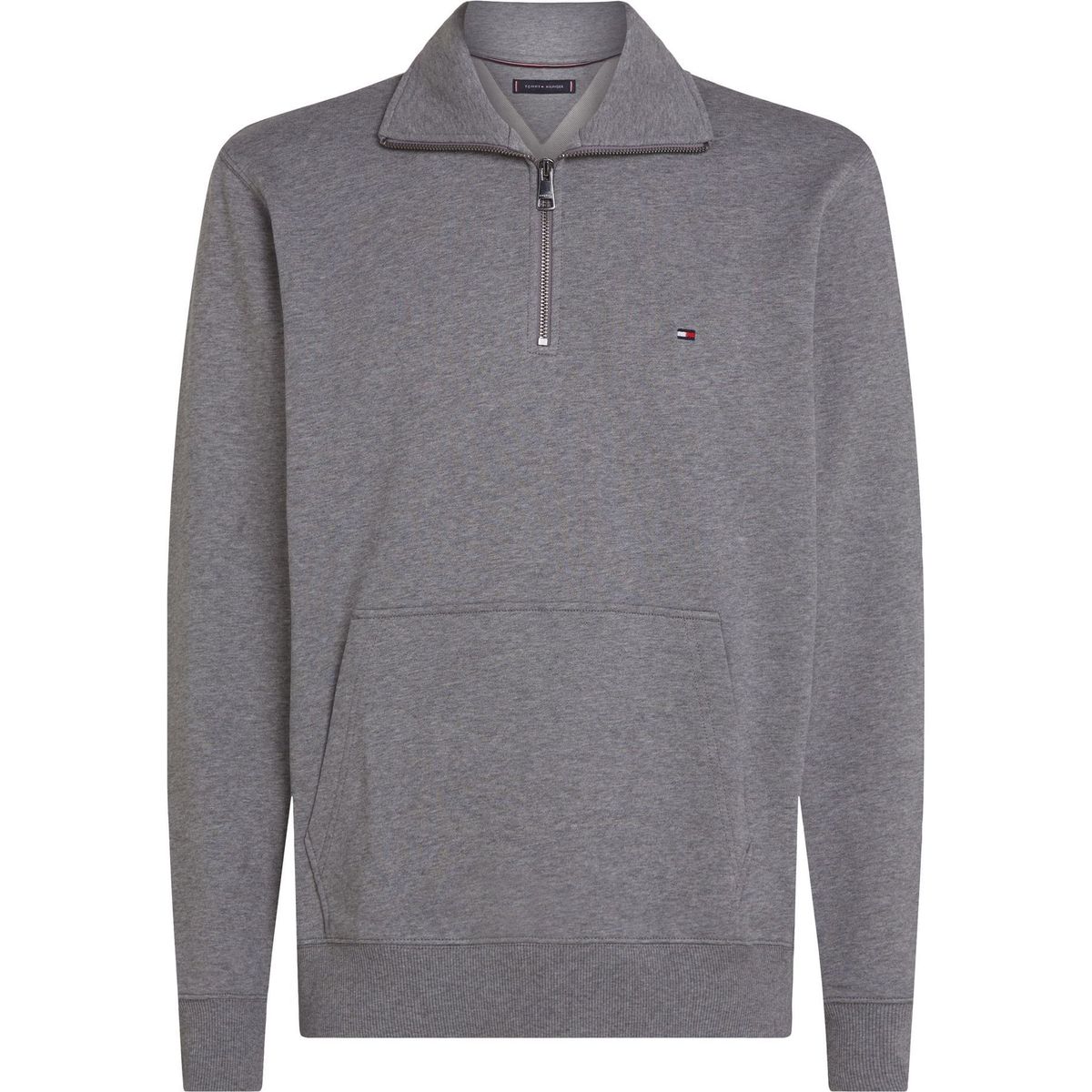 TOMMY HILFIGER - SWEATSHIRT ESSENTIAL TERRY 1/4 ZIP