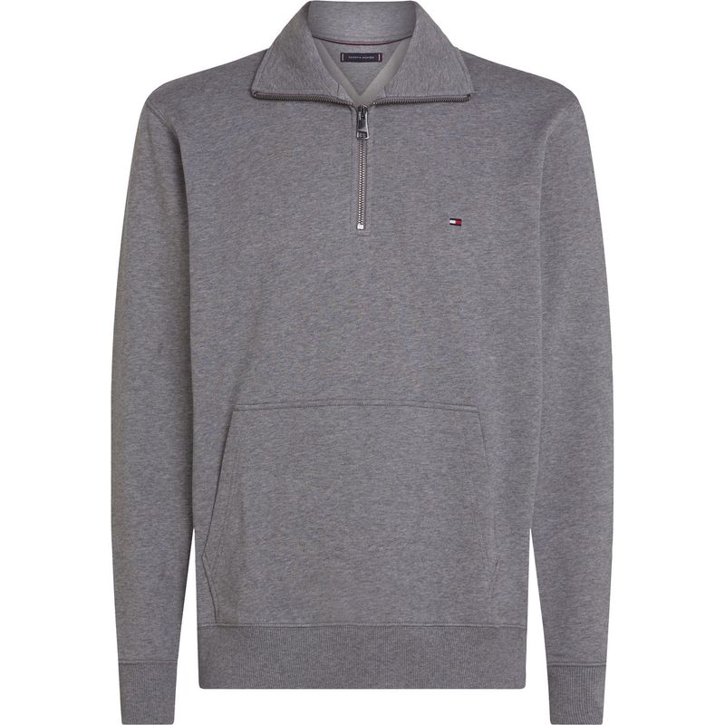 TOMMY HILFIGER - SWEATSHIRT ESSENTIAL TERRY 1/4 ZIP