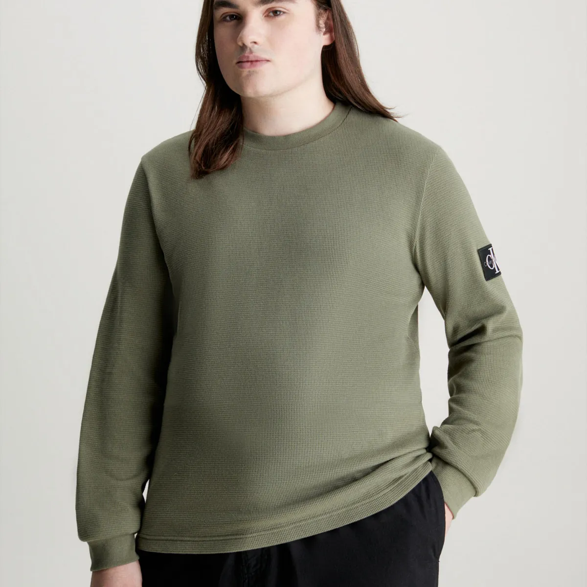 CALVIN KLEIN - T-SHIRT M/L PARA HOMBRES CK