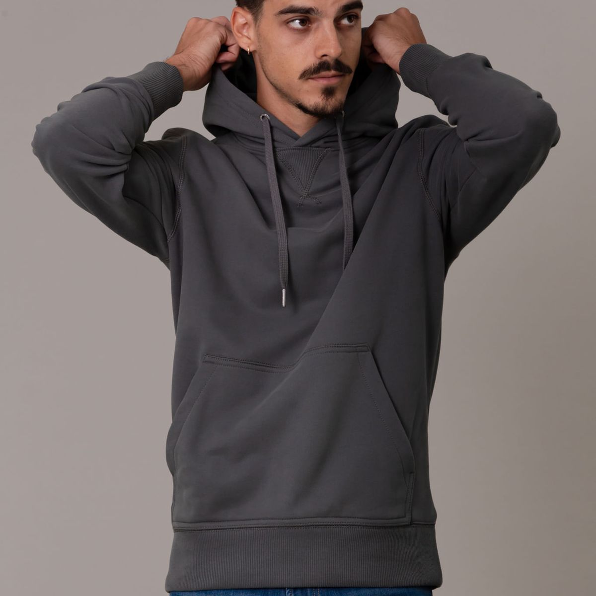 CALVIN KLEIN - SWEATSHIRT BADGE HOODIE