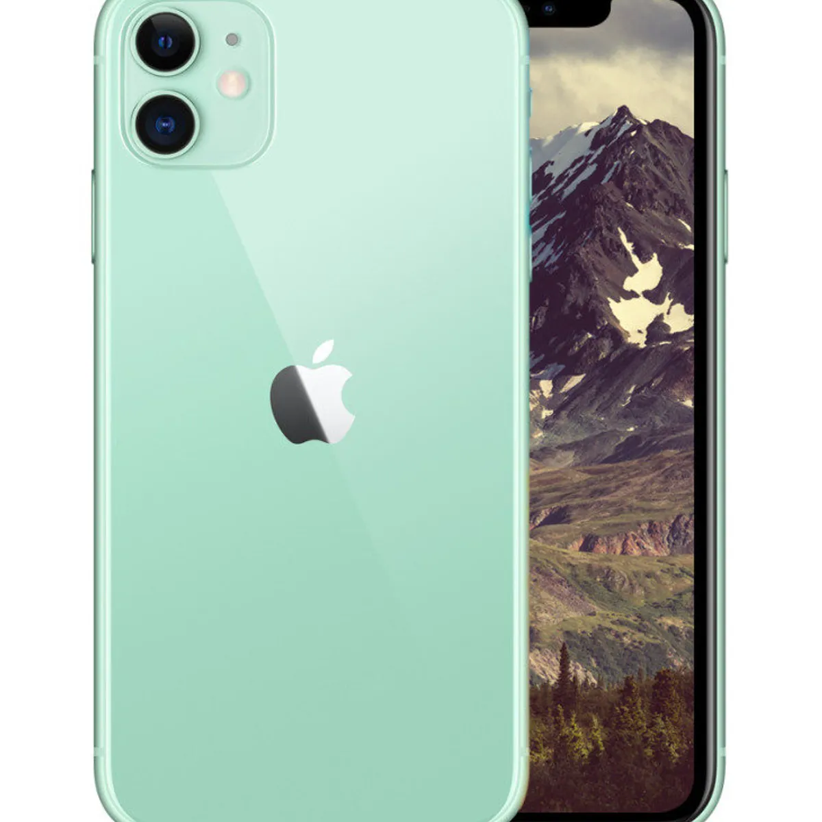 APPLE - iPhone 11 128GB, Batería 100%, Leer Descripción, Verde Reacondicionado