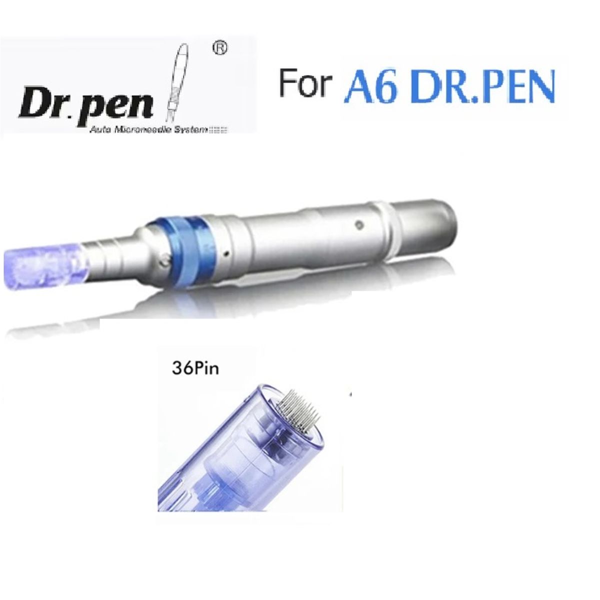 GENERICO - 10 Cartuchos de 42 NEEDLES para Dermapen  (NO INCLUYE EQUIPO)