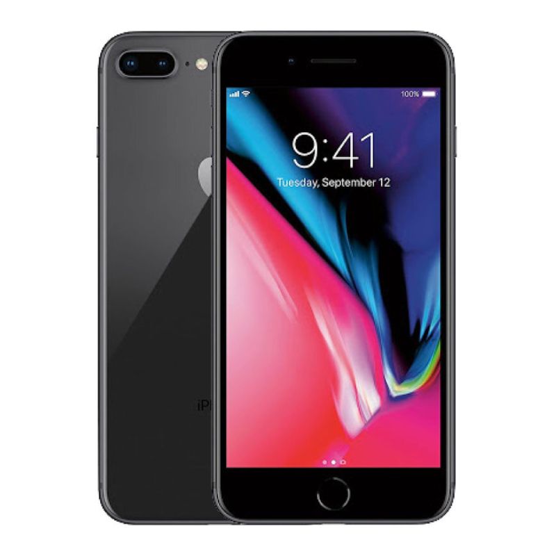 APPLE - iPhone 8 Plus 256gb Gris Espacial - Sin Touch ID - Entrega Inmediata - Reacondicionado