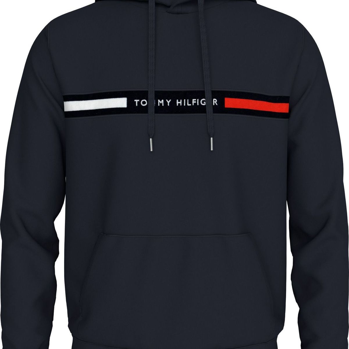 TOMMY HILFIGER - SWEATSHIRT HILFIGER CHEST INSERT HOODY