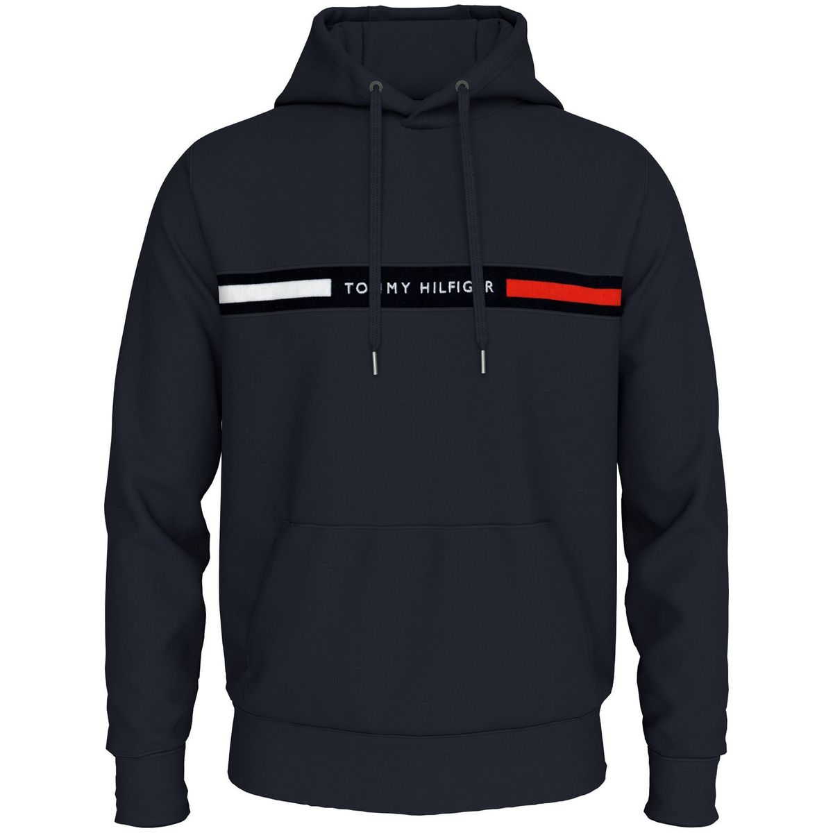TOMMY HILFIGER - SWEATSHIRT HILFIGER CHEST INSERT HOODY