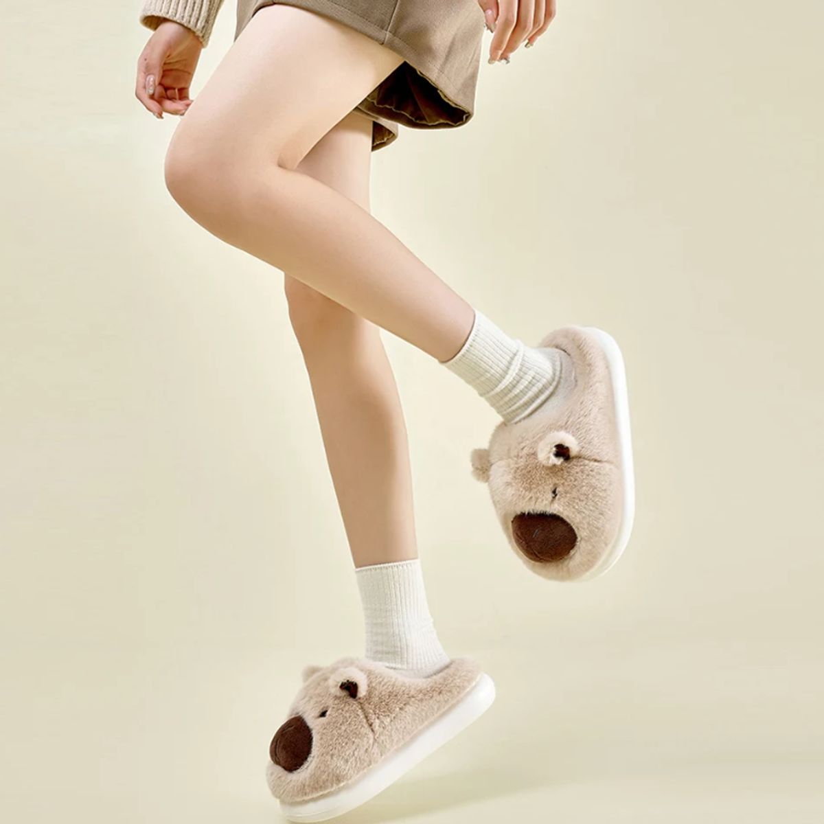 GENERICO - PANTUFLAS CAPIBARA UNISEX