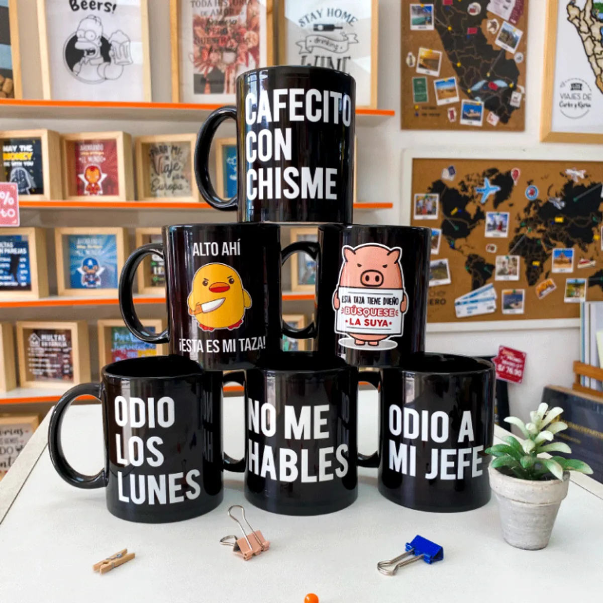 GENERICO - Taza Sarcástica  No me hables