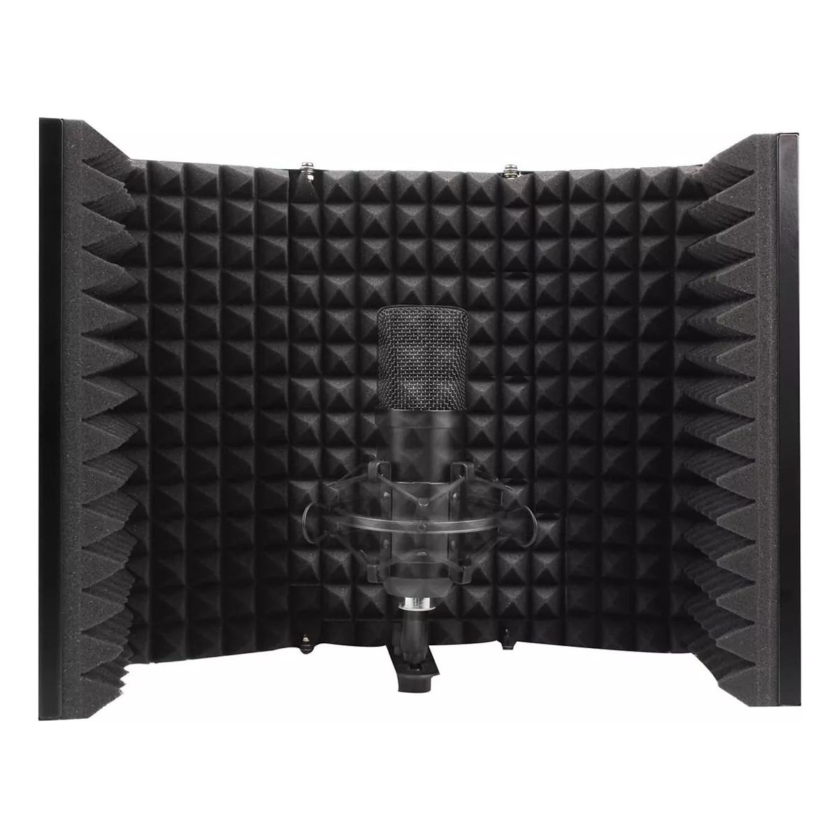 U BUY - Panel Acústico Aislamiento Portátil Micrófono 5 Panel Metal