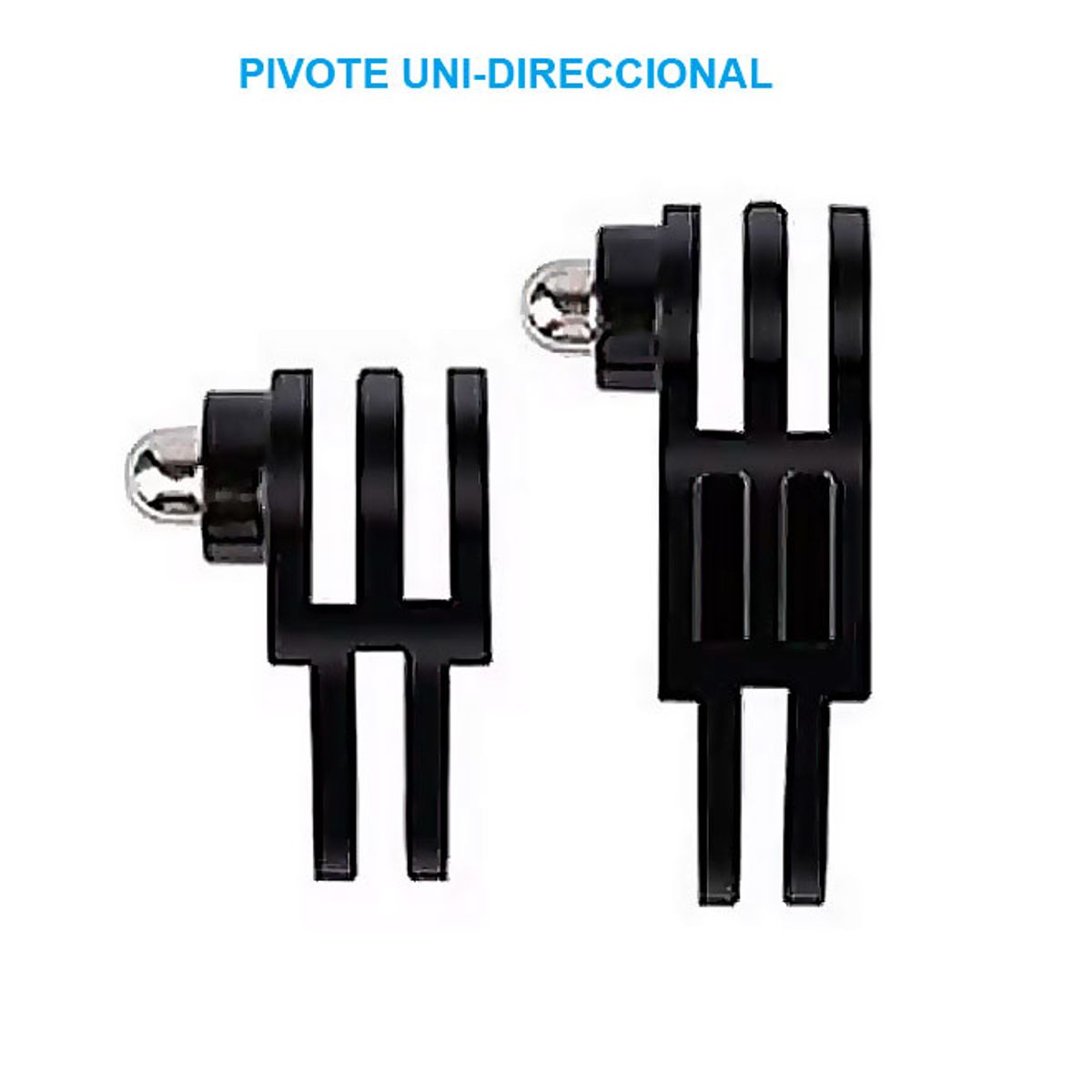 GENERICO - Pivote Adaptador de montaje de bisagra Gopro - SJ4000 y similares