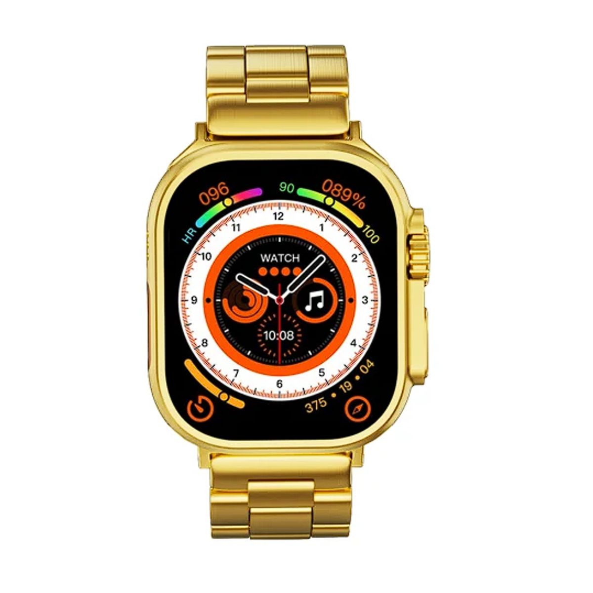 GENERICO - Reloj Inteligente G9 Ultra PRO - Acero Inoxidable Dorado