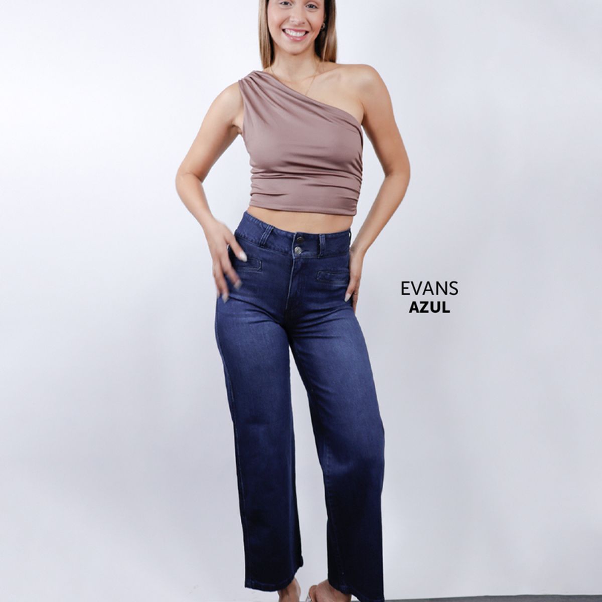 GENERICO - BAGGY  JEANS MUJER FORCAPS EVANS