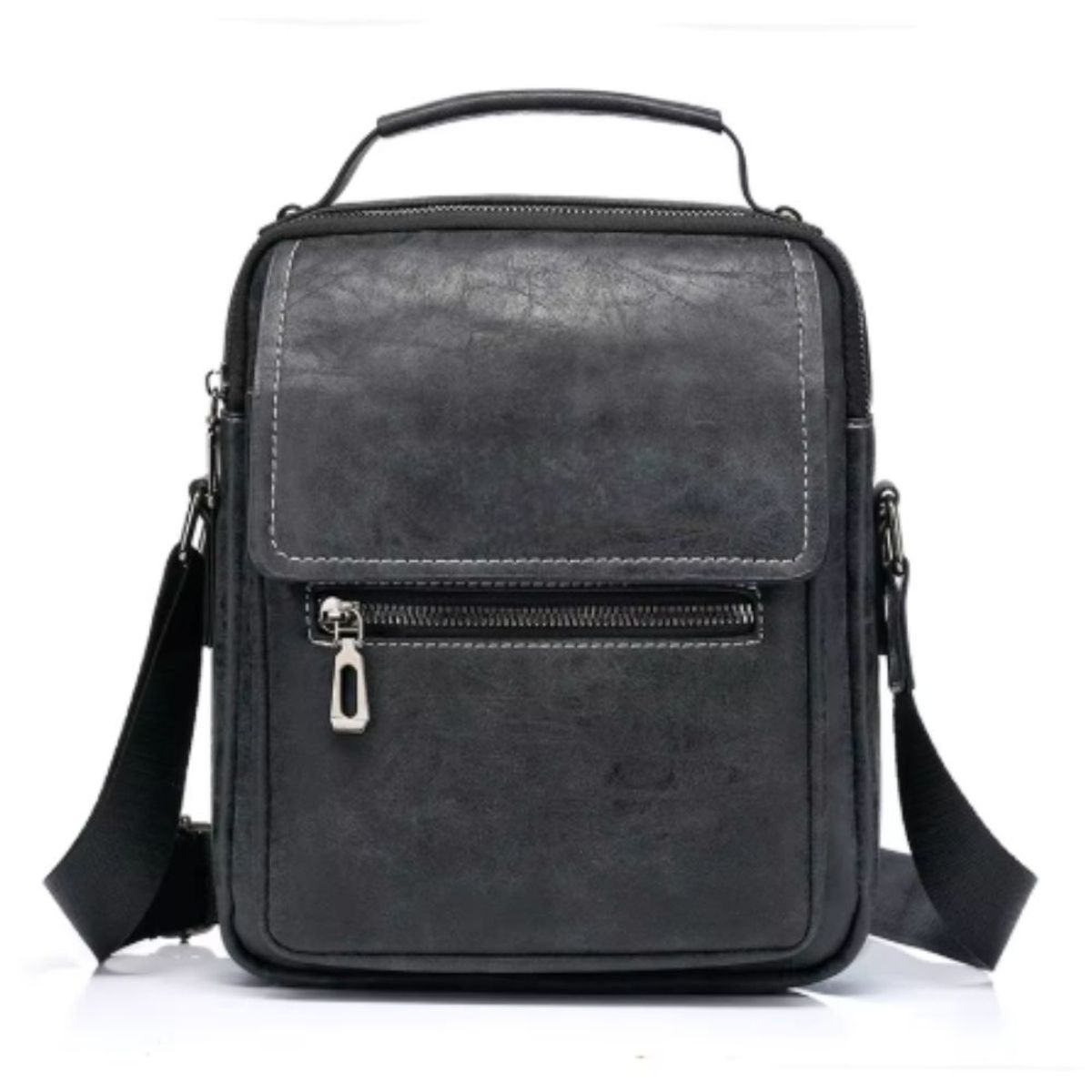 GENERICO - Bolso de lujo de cuero PU para hombre casual elegante-