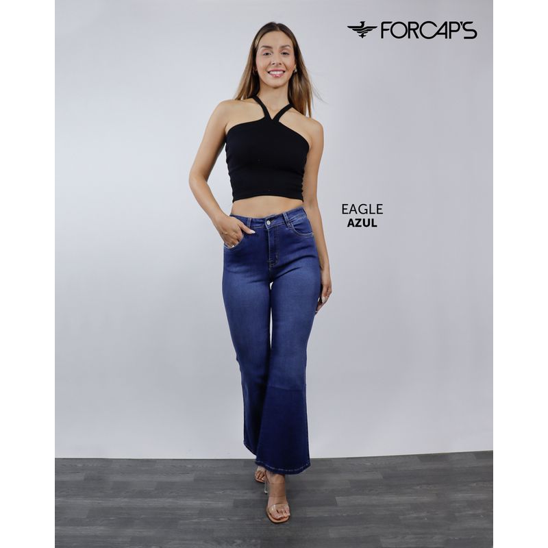 GENERICO - FLARE JEANS MUJER FORCAPS EAGLE