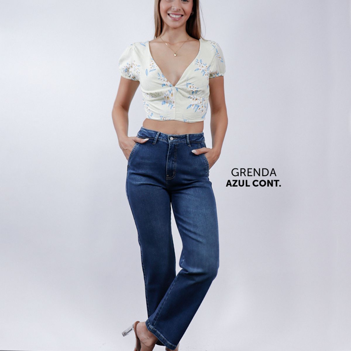 GENERICO - BAGGY  JEANS MUJER FORCAPS GRENDA