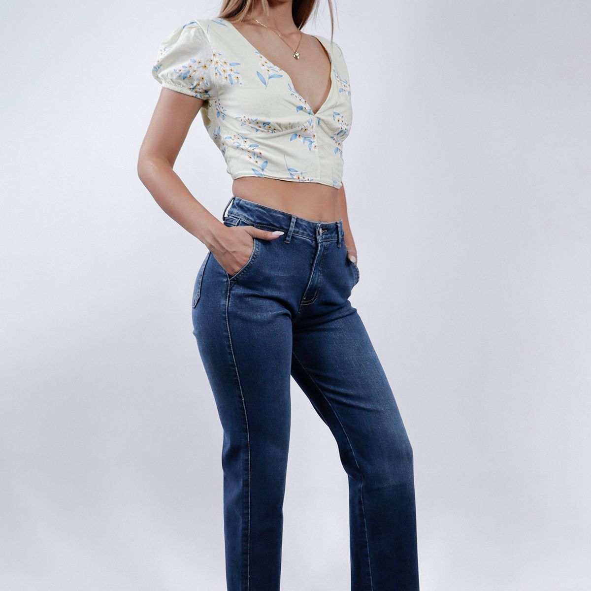 GENERICO - BAGGY  JEANS MUJER FORCAPS GRENDA
