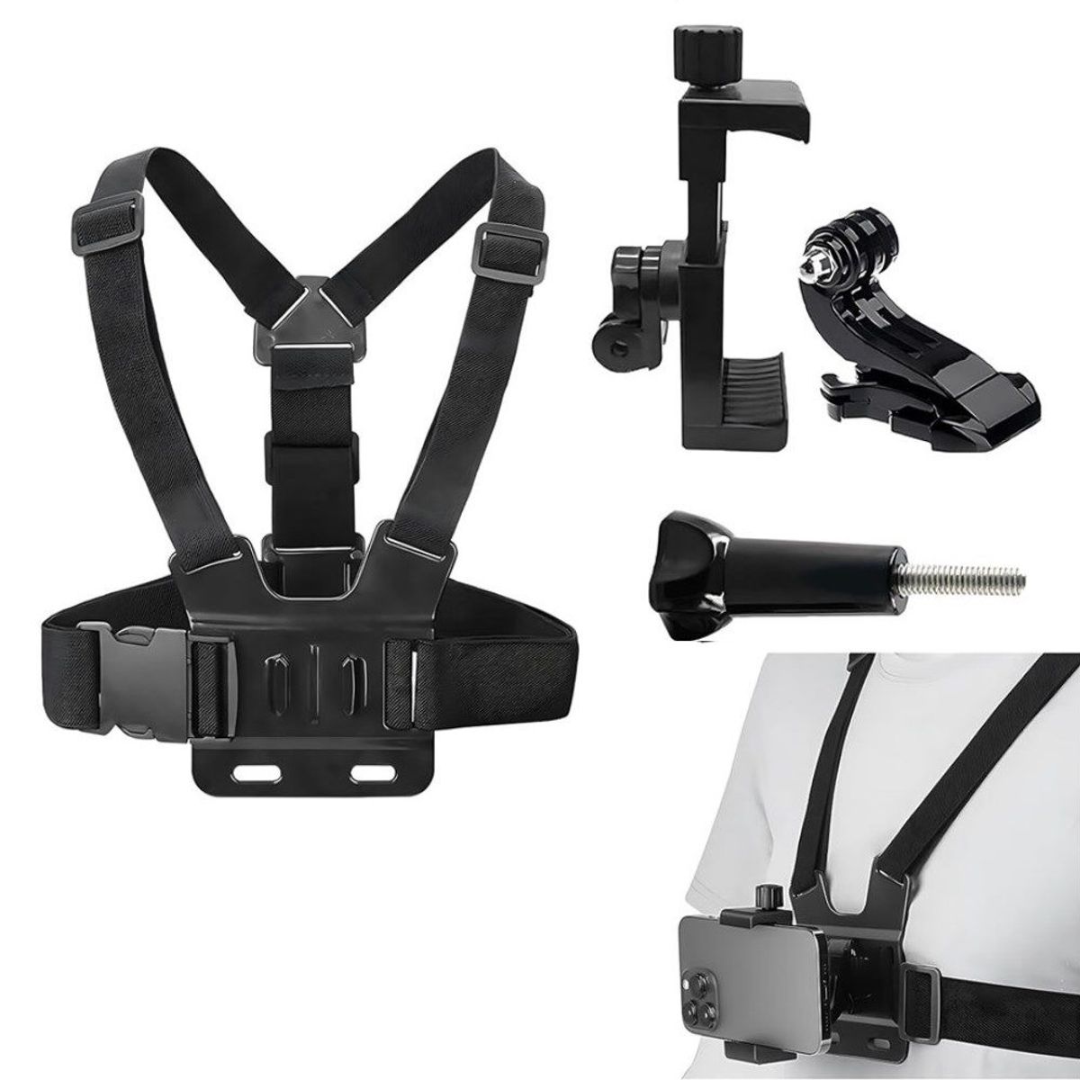 GENERICO - Arnés Pechera para Celular o Cámara