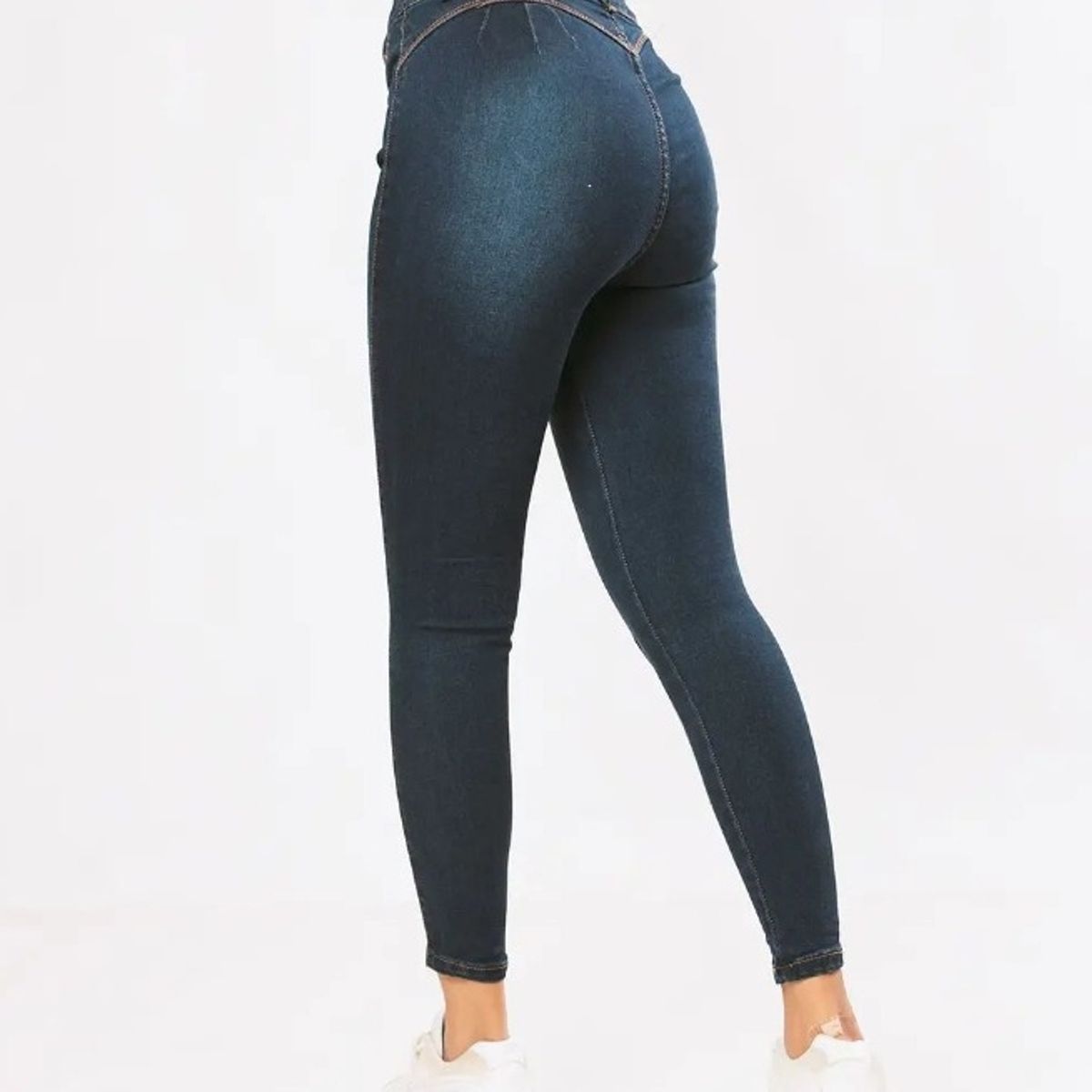 GENERICO - PANTALON JEAN STRECH T 36 AZUL