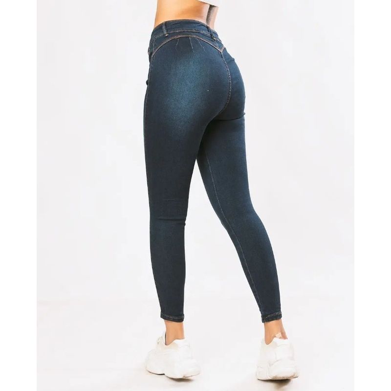 GENERICO - PANTALON JEAN STRECH T 36 AZUL