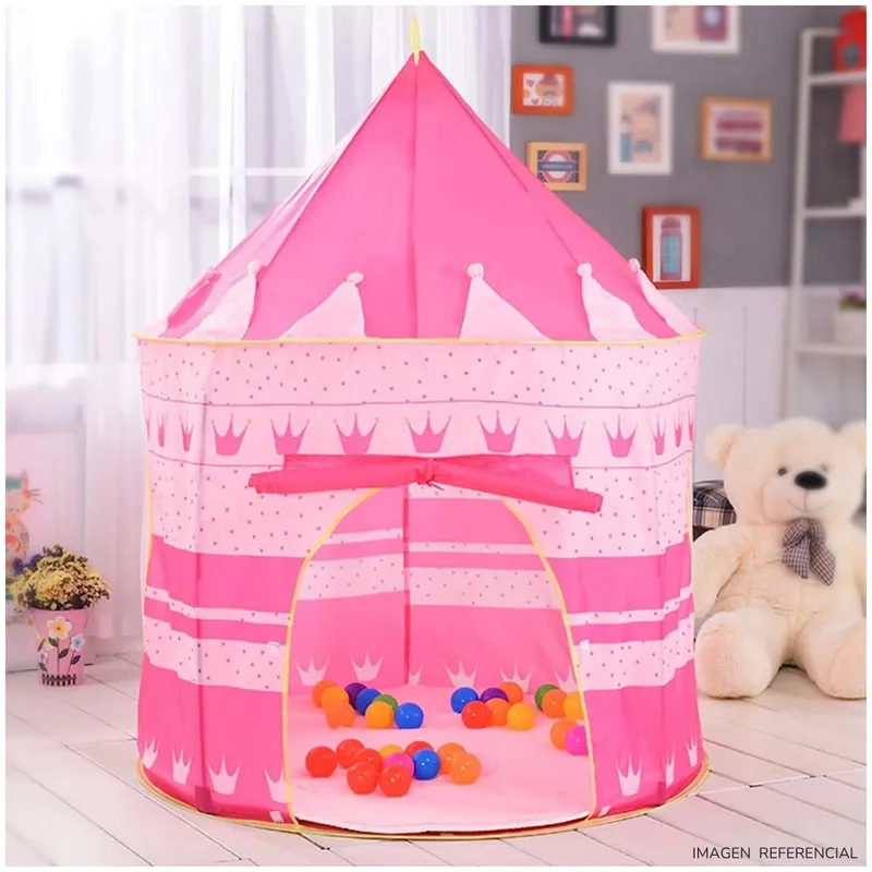 INSPIRA - Carpa Castillo Tienda de Juegos Plegable Portátil Niña