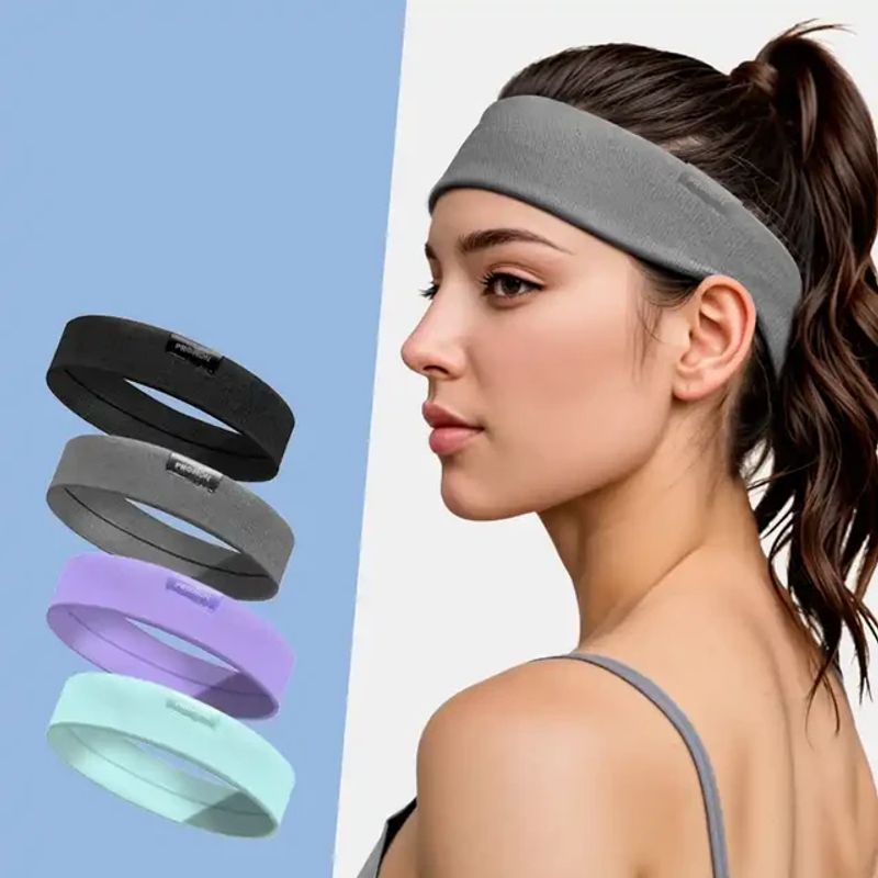 PROIRON - Vincha Deportiva Gris