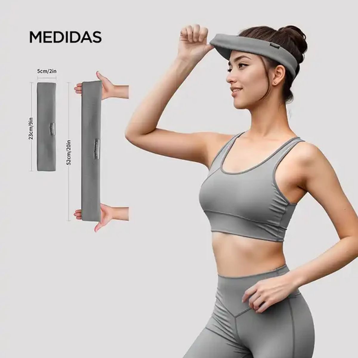 PROIRON - Vincha Deportiva Morada