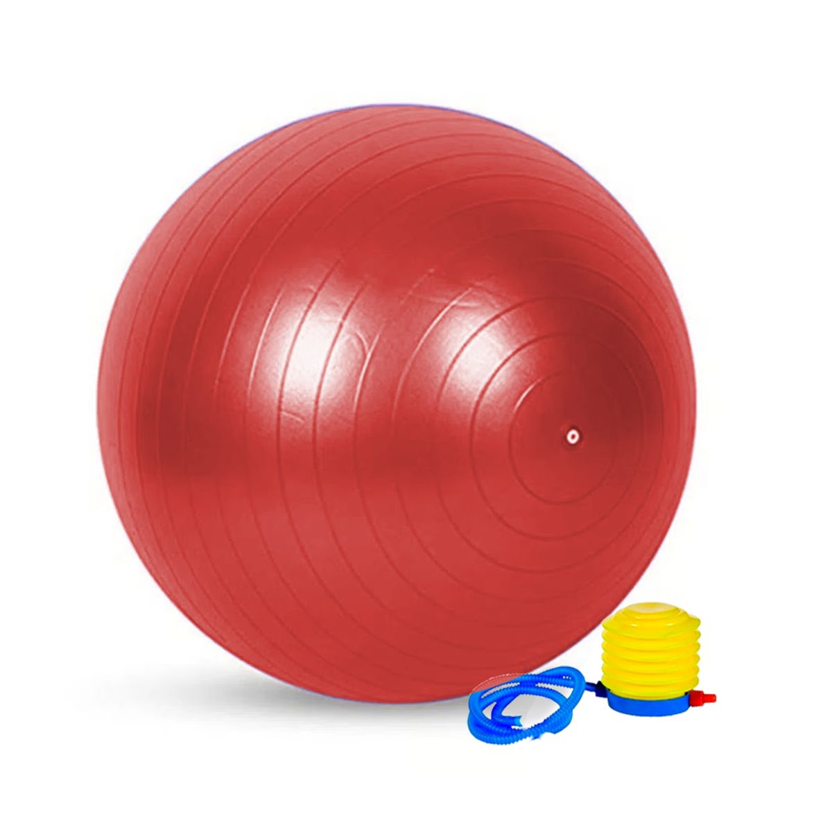 GENERICO - Pelota Pilates Yoga 65cm Rojo