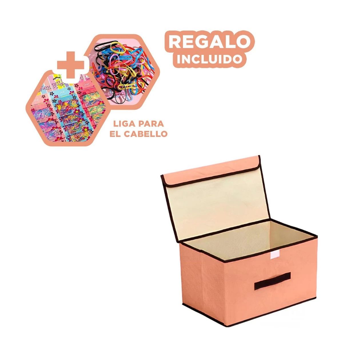 RYBIU IMPORT - Pack12 Organizador Manejable en Mostaza Y+Ligas de Regalo