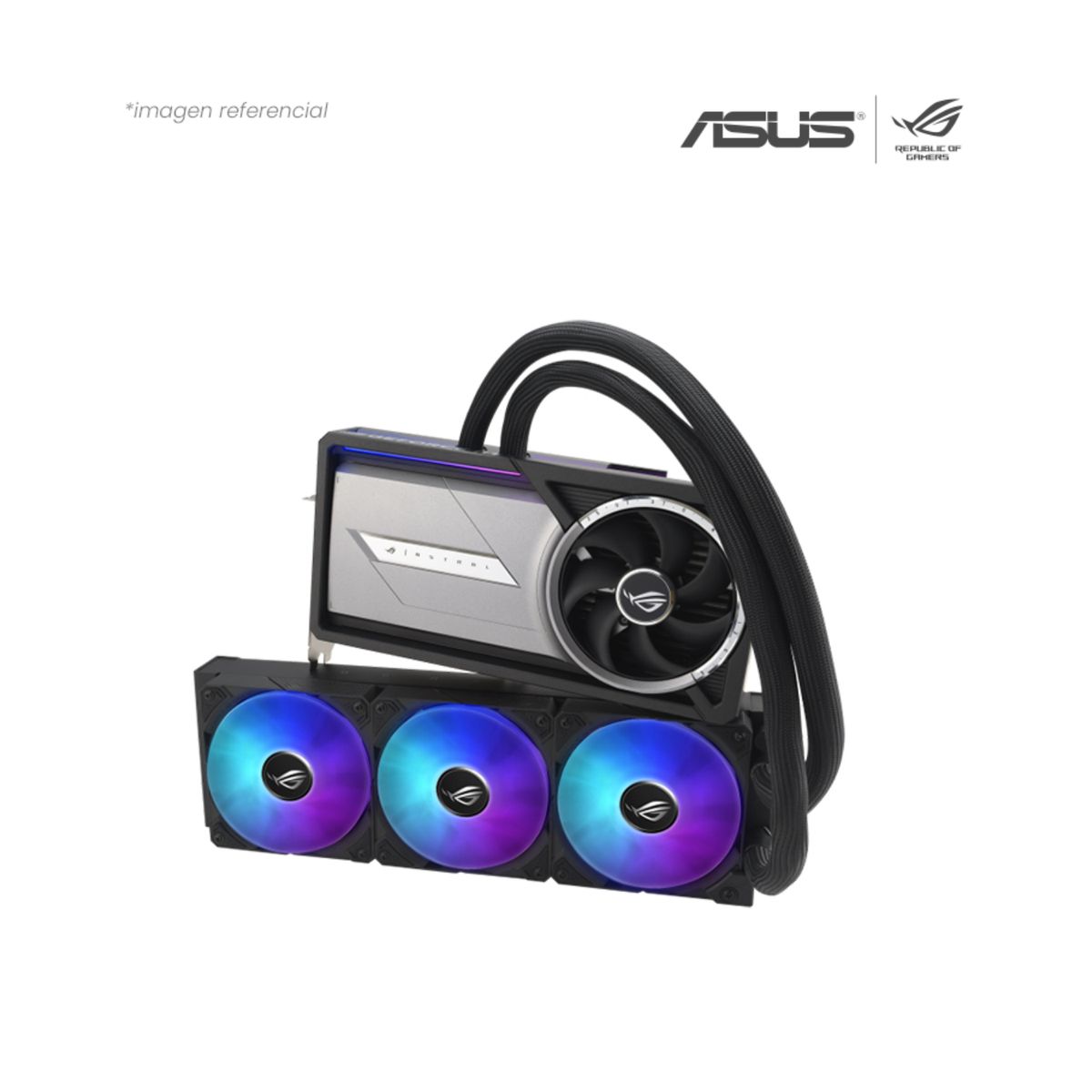 ASUS - TARJETA DE VIDEO ASUS GEFORCE RTX 5090 32GB GDDR7 ROG ASTRAL LC OC