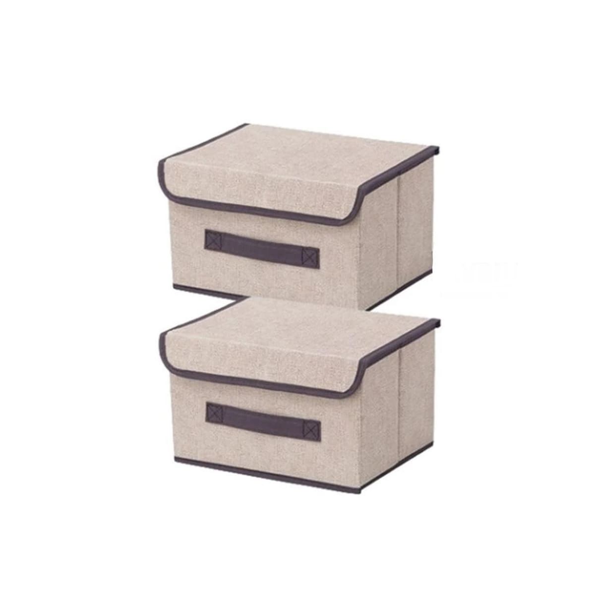 RYBIU IMPORT - Pack6 Cajon Dinamico en Beige Y+Banderitas Adhesivas