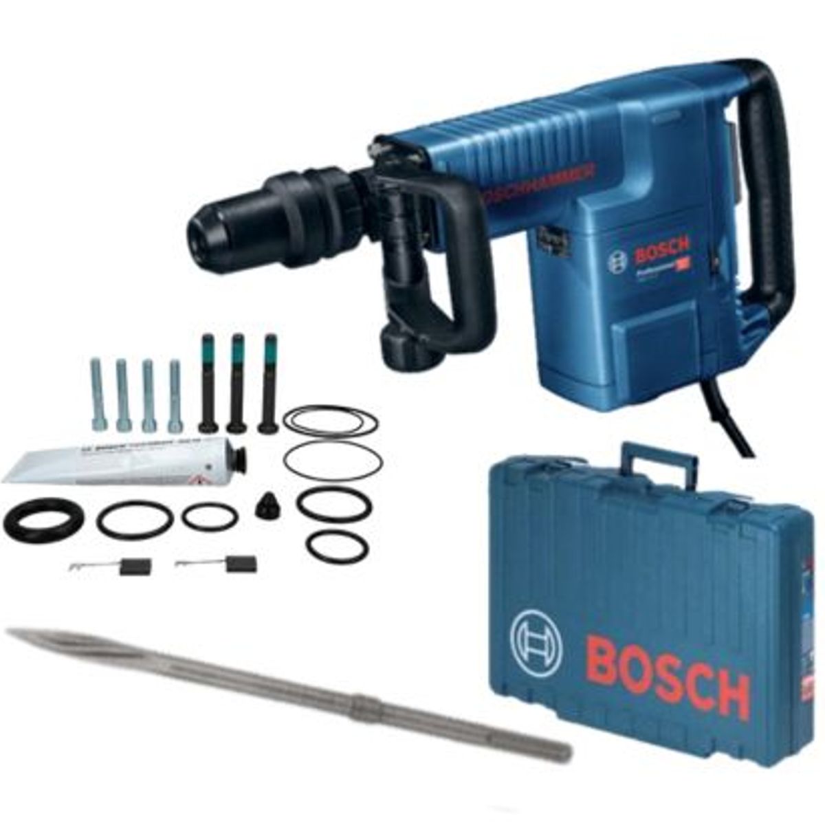 Bosch - MARTILLO DEMOLEDOR SDS MAX 1500W GSH11E + KIT DE MANTENIMIENTO - BOSCH