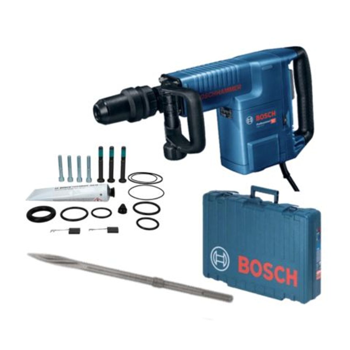 Bosch - MARTILLO DEMOLEDOR SDS MAX 1500W GSH11E + KIT DE MANTENIMIENTO - BOSCH