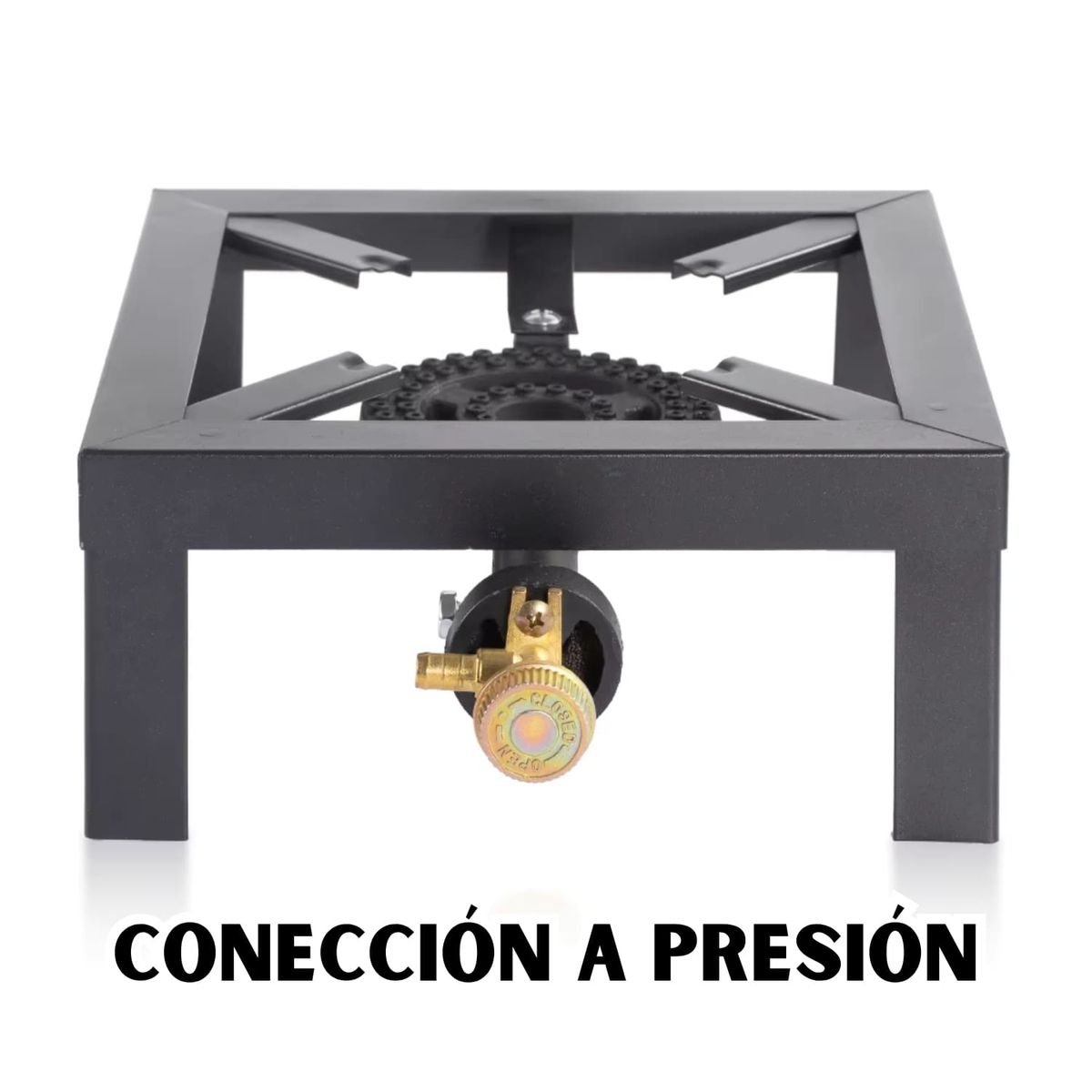 RAFF - Cocina a Gas Estufa Semi Industrial de Mesa 1 Hornilla