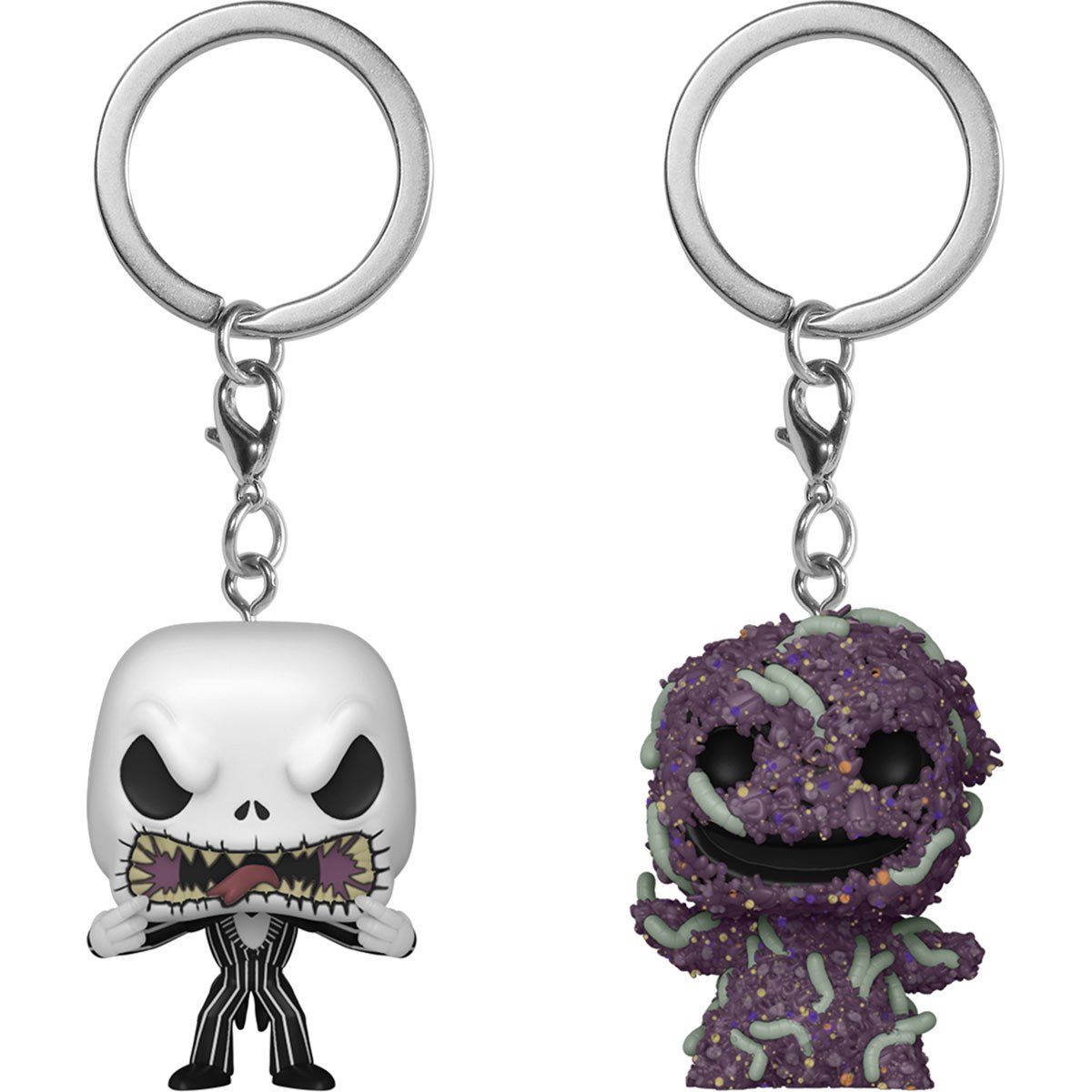 FUNKO - Llavero Jack Skellington y Oogie Boogie Pocket Pop 2pack