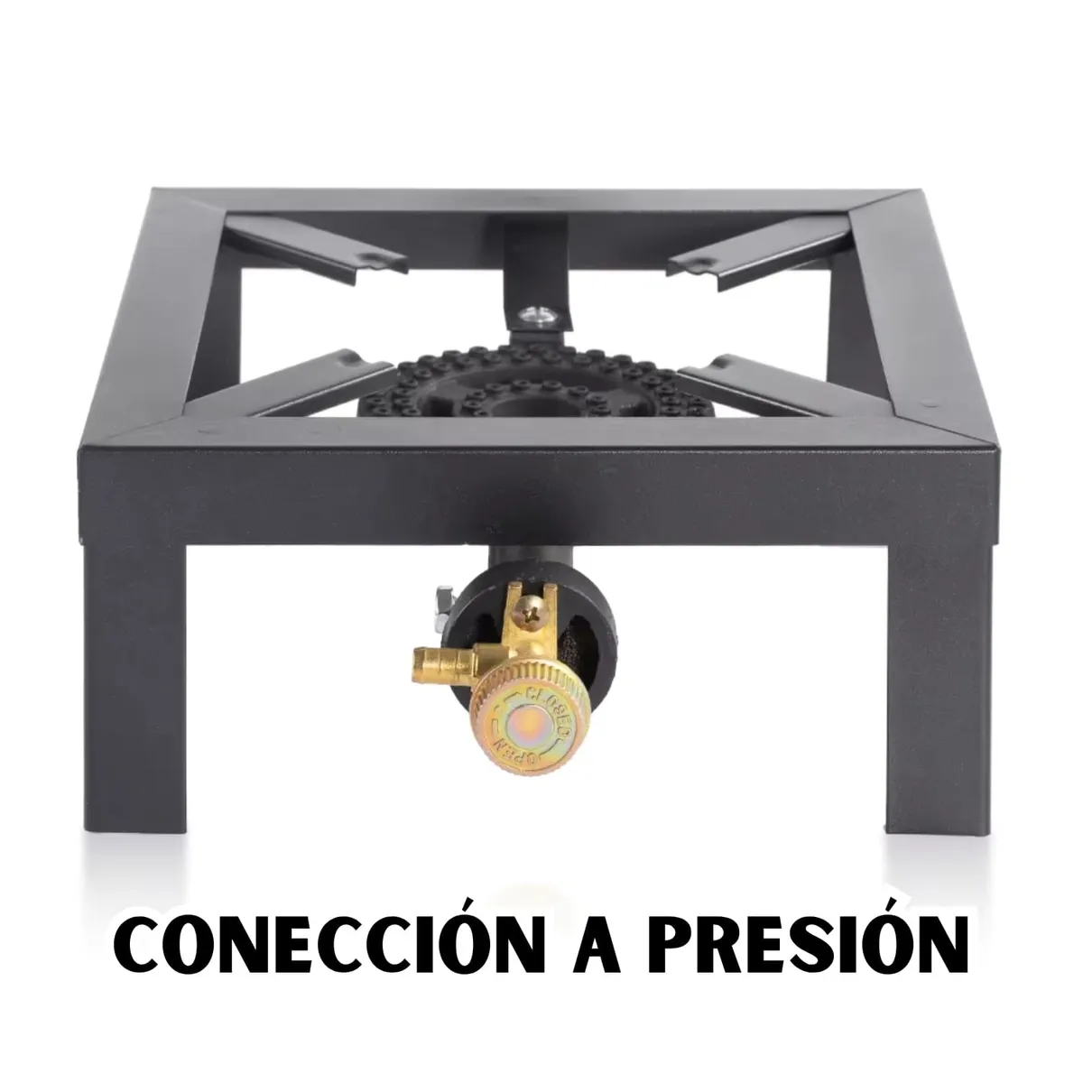 RAFF - Cocina a Gas Estufa Semi Industrial de Mesa 1 Hornilla