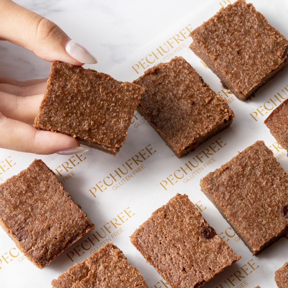 PECHUFREE - Mini Brownies de cacao Keto - caja