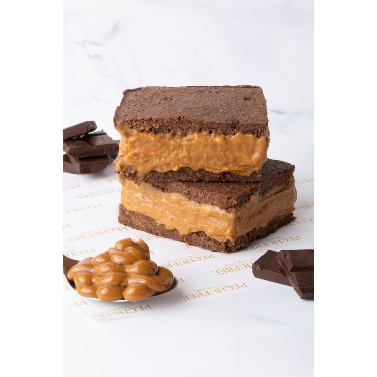 PECHUFREE - SandwichBrownie Keto - caja