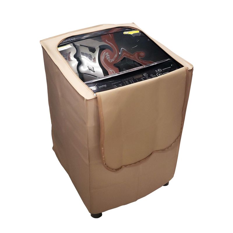 GENERICO - Funda de lona Beige Lavadora 6-10kg Rapallo