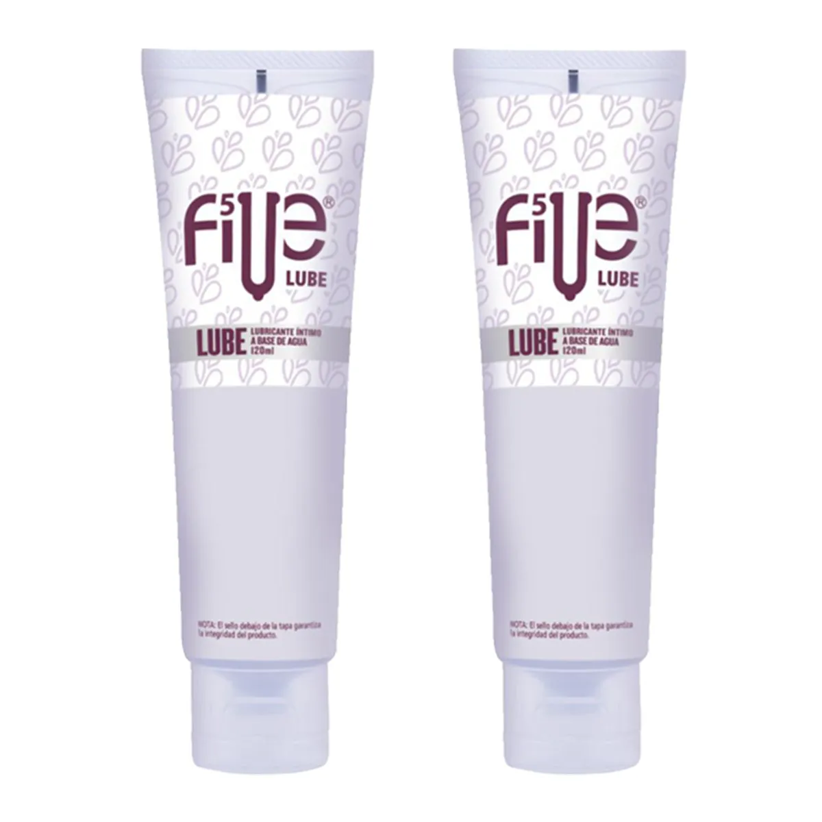 DR PINKY - Pack 02 Lubricantes Dilatador Anal Vaginal Five A Base De Agua 120ml