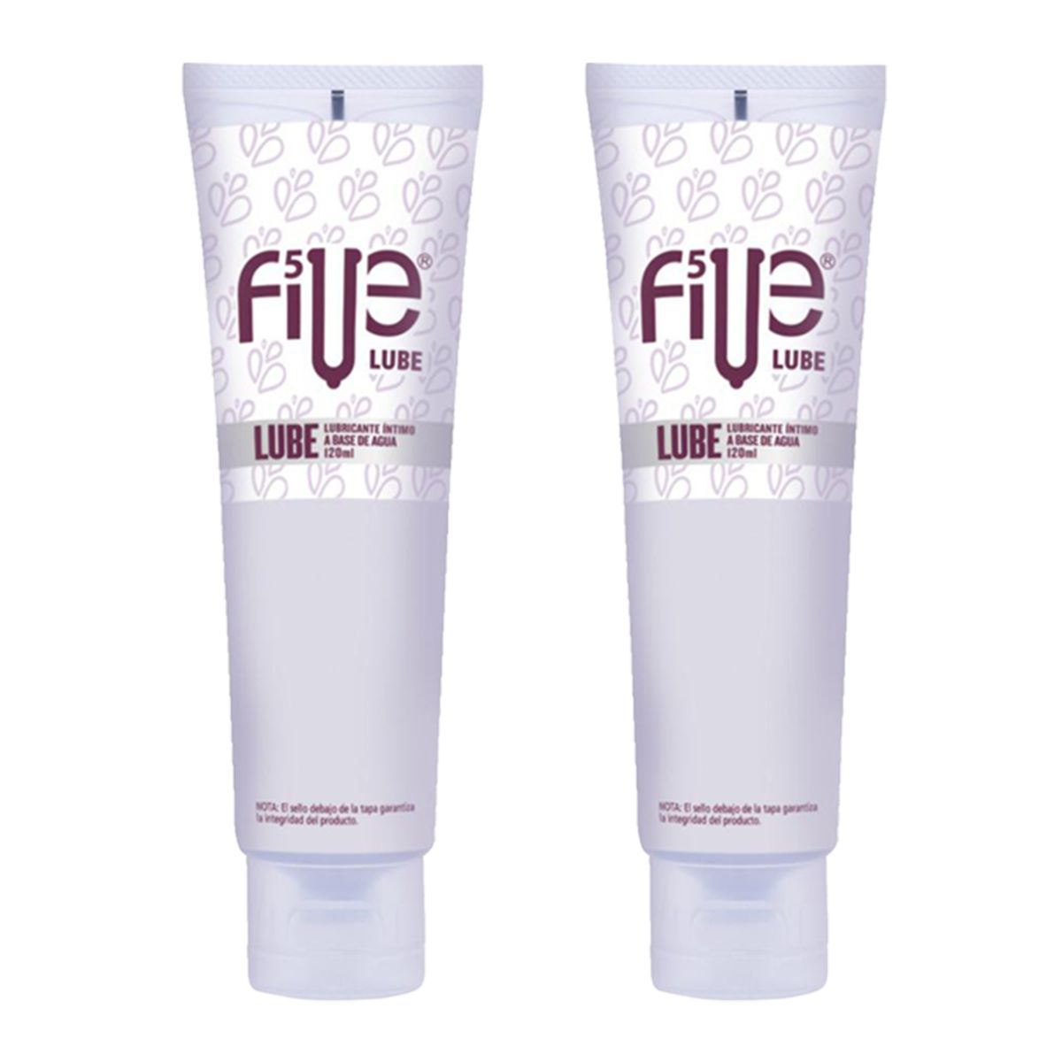 DR PINKY - Pack 02 Lubricantes Dilatador Anal Vaginal Five A Base De Agua 120ml